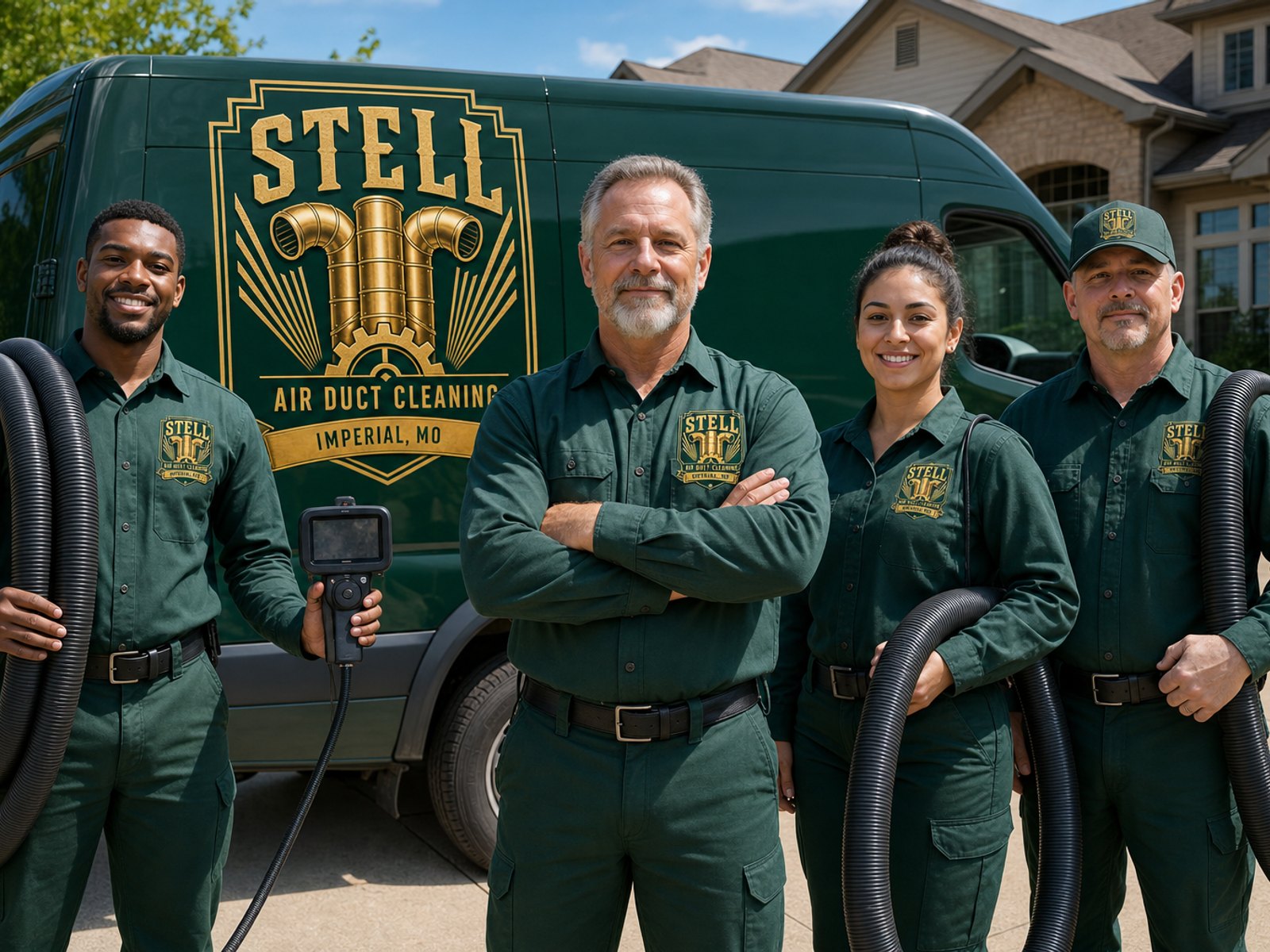 Stell Air Duct Cleaning team